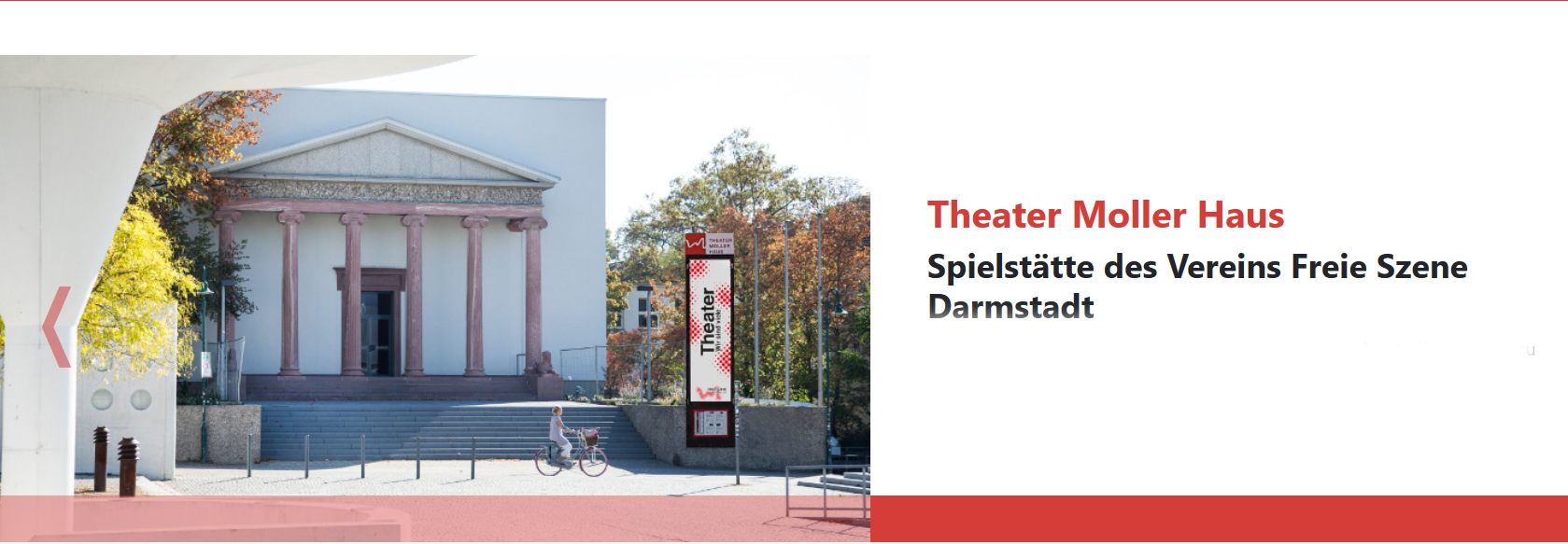 Screenshot Theater Mollerhaus, Darmstadt